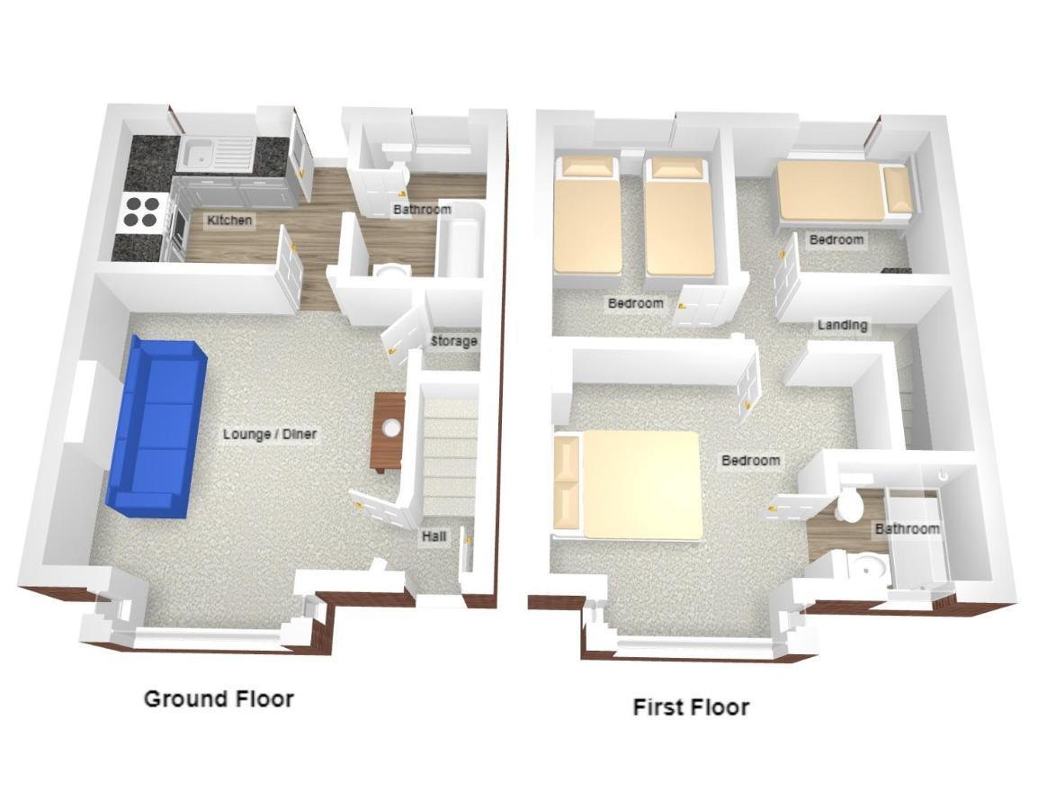 Lily House By Yourstays - Cosy 3 Bedroom House In Crewe Exterior foto